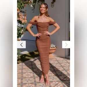 Billy J Kylie Maxi Dress - Chocolate